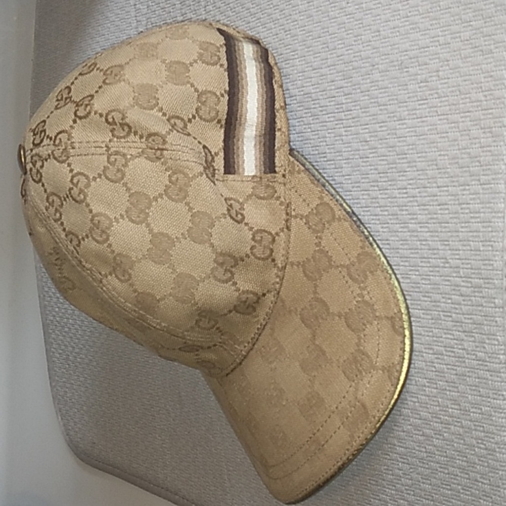 90s Gucci GG Canvas Baseball Cap